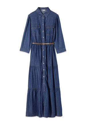 Oltre, VESTITO CHEMISIER - Jeanskleid - blu