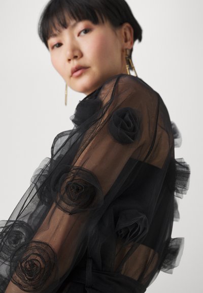 Viktor&Rolf BLANKET OF ROSES - Palton clasic - black