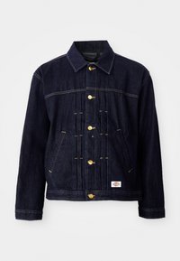 TRUCKER JACKET - Casaco de ganga - rinsed