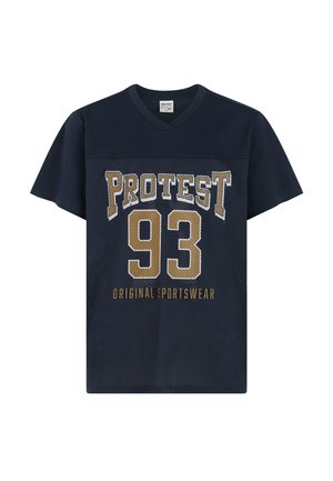 NIELS - T-shirt print - night skyblue