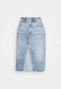 American Eagle Falda vaquera - destroyed denim