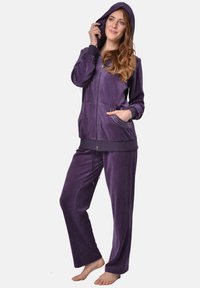 RAIKOU SET - Pyjama set - dunkellila