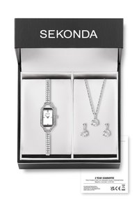 Sekonda Classic Watch Gift Set - Montre - silver coloured white