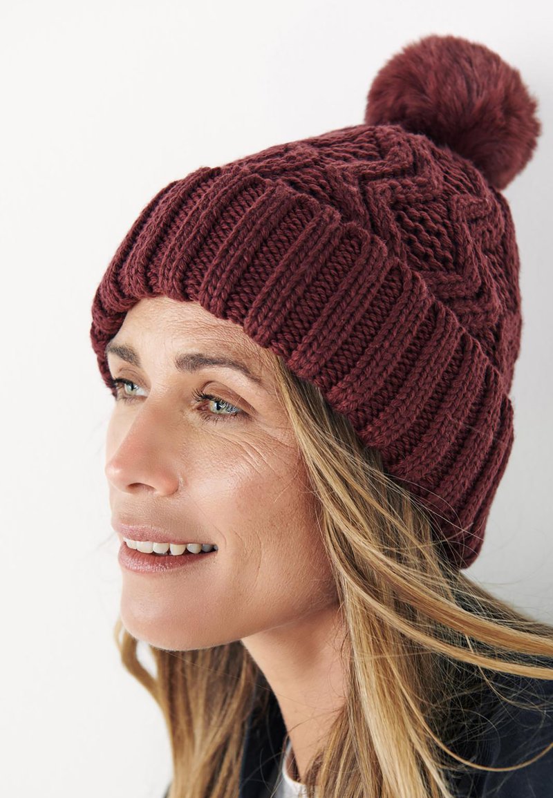 Damen Mützen | Next CABLE POM Mütze purple/lila - UM96550 Damen Mützen | Next CABLE POM Mütze purple/lila - UM96550