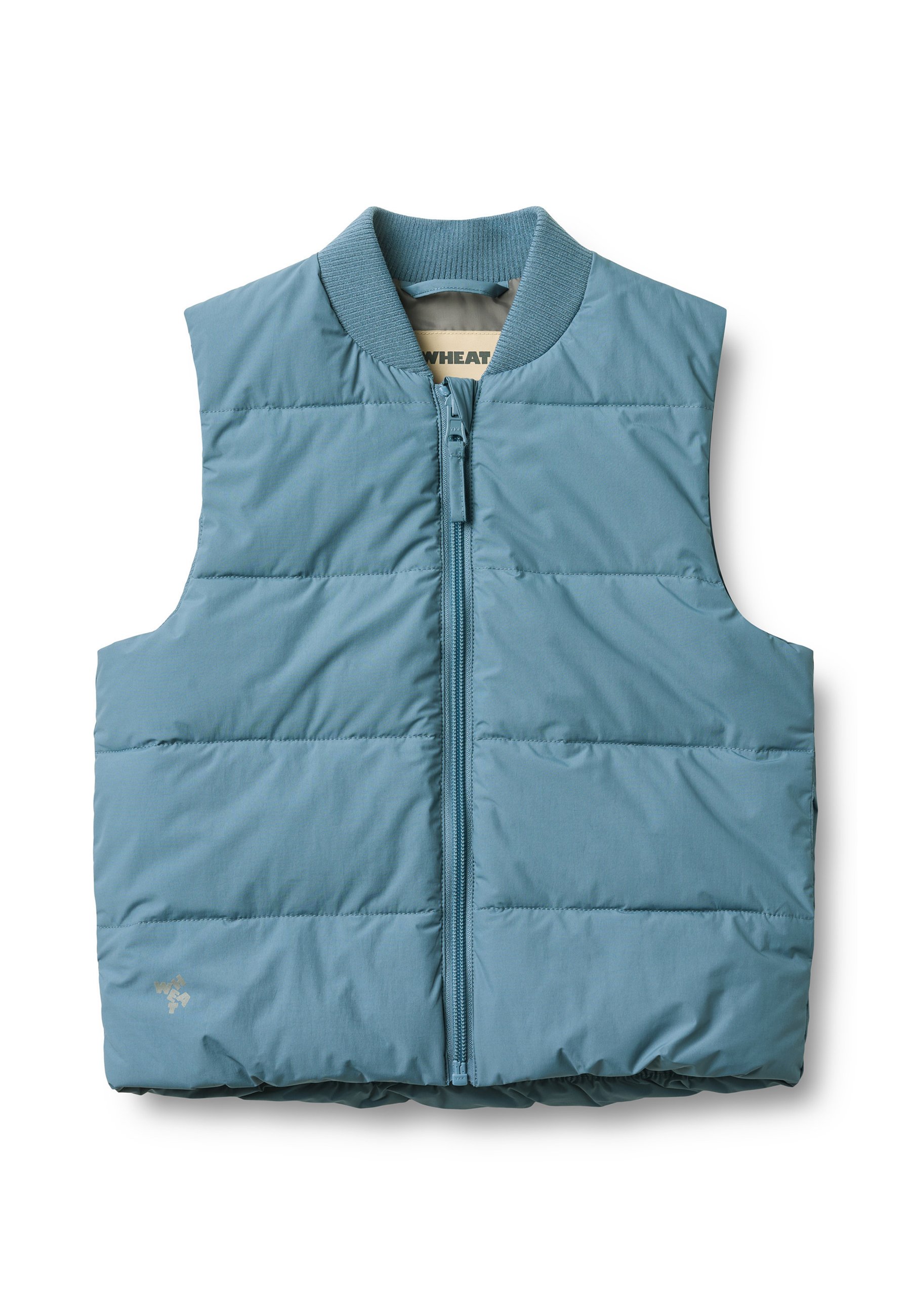 Wheat LIGHTWEIGHT PUFFER FRYD - Waistcoat - bluefin/mottled blue