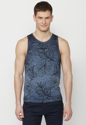 Koroshi Top - indigo blue