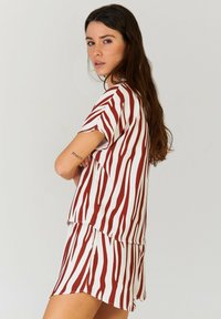 Robin Collection ZEBRA - Blusa - marrón