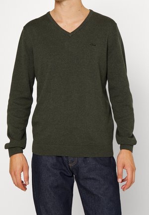 Pullover - olive