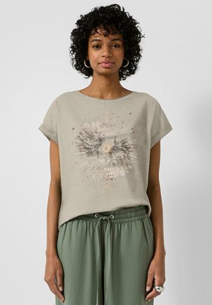 T-shirt imprimé - beige