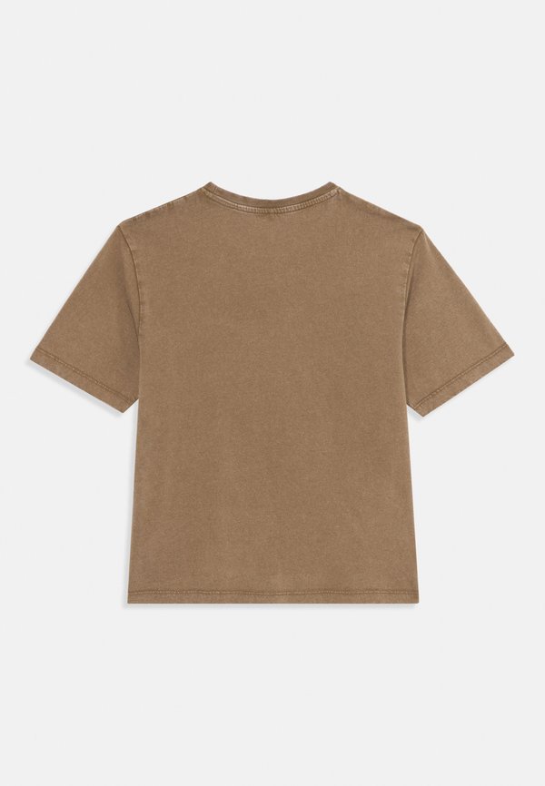 NKMJARVU SS NREG BOX - Print T-shirt - walnut3