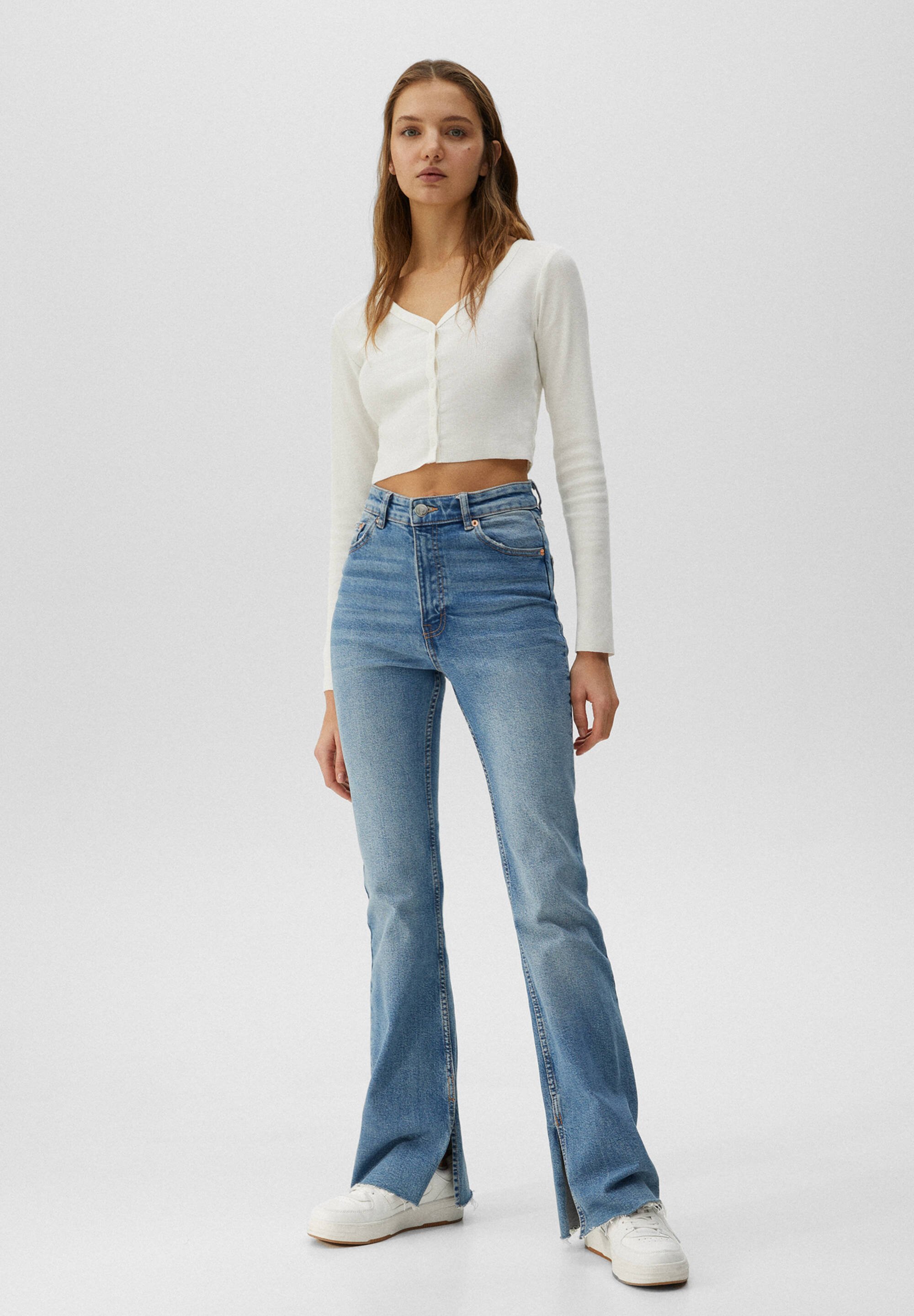 PULL\u0026BEAR Jeans a zampa - light blue/celeste - Zalando.it