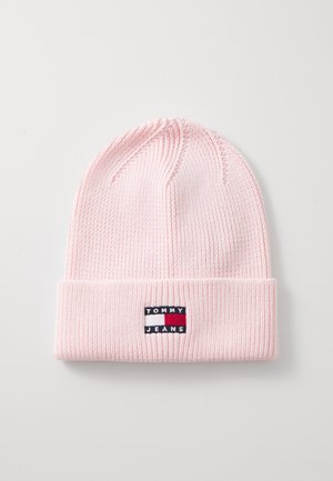 Tommy Jeans HERITAGE CORE BEANIE - Mütze - precious pink