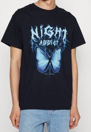 Printtipaita - black