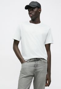 Jack & Jones JJEORGANIC TEE O NECK 5 PACK - Pamata T-krekls - black/white