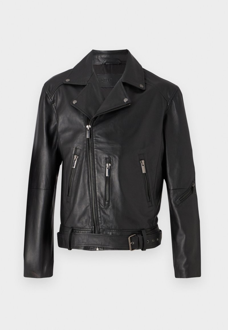 STUDIO ID Leren jas zwart