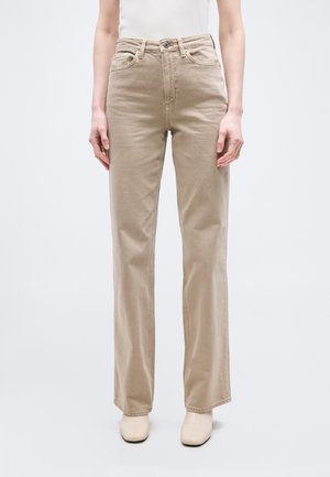 VMTESSA JEANS  - Wide Leg - silver mink