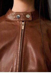 Mango Giacca di pelle - brown