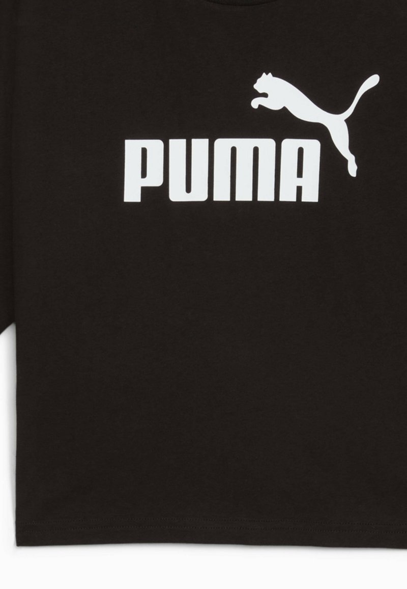 Puma ESS CROPPED NO. 1 LOGO RELAXED T-SHIRT - Triko s potiskem - black