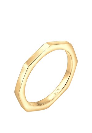 Elli GEO HEXAGON MINIMALISTIC - Ring - gold-coloured