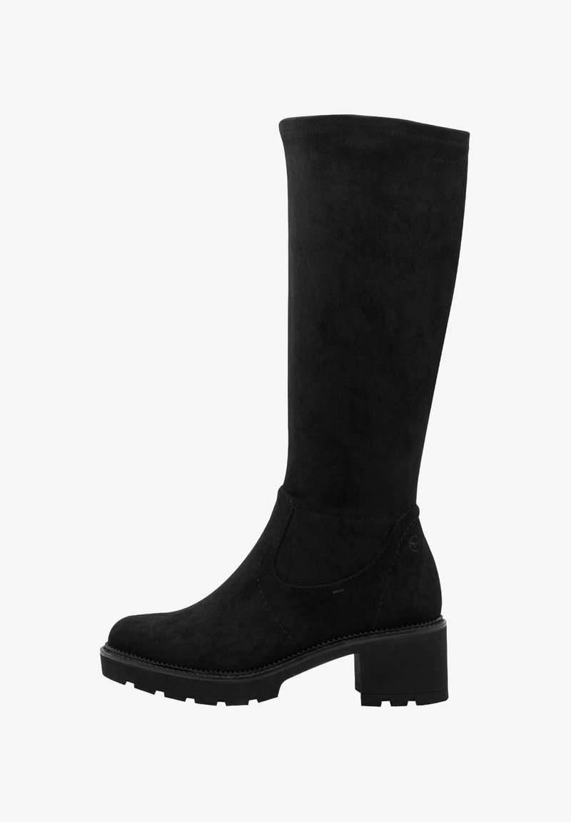 Tamaris Botas con plataforma - black