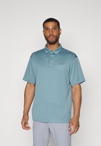 Under Armour TECH - Polokošeľa - jasper blue/pitch gray