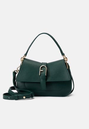 FLOW MINI TOP HANDLE - Kabelka - botanical green