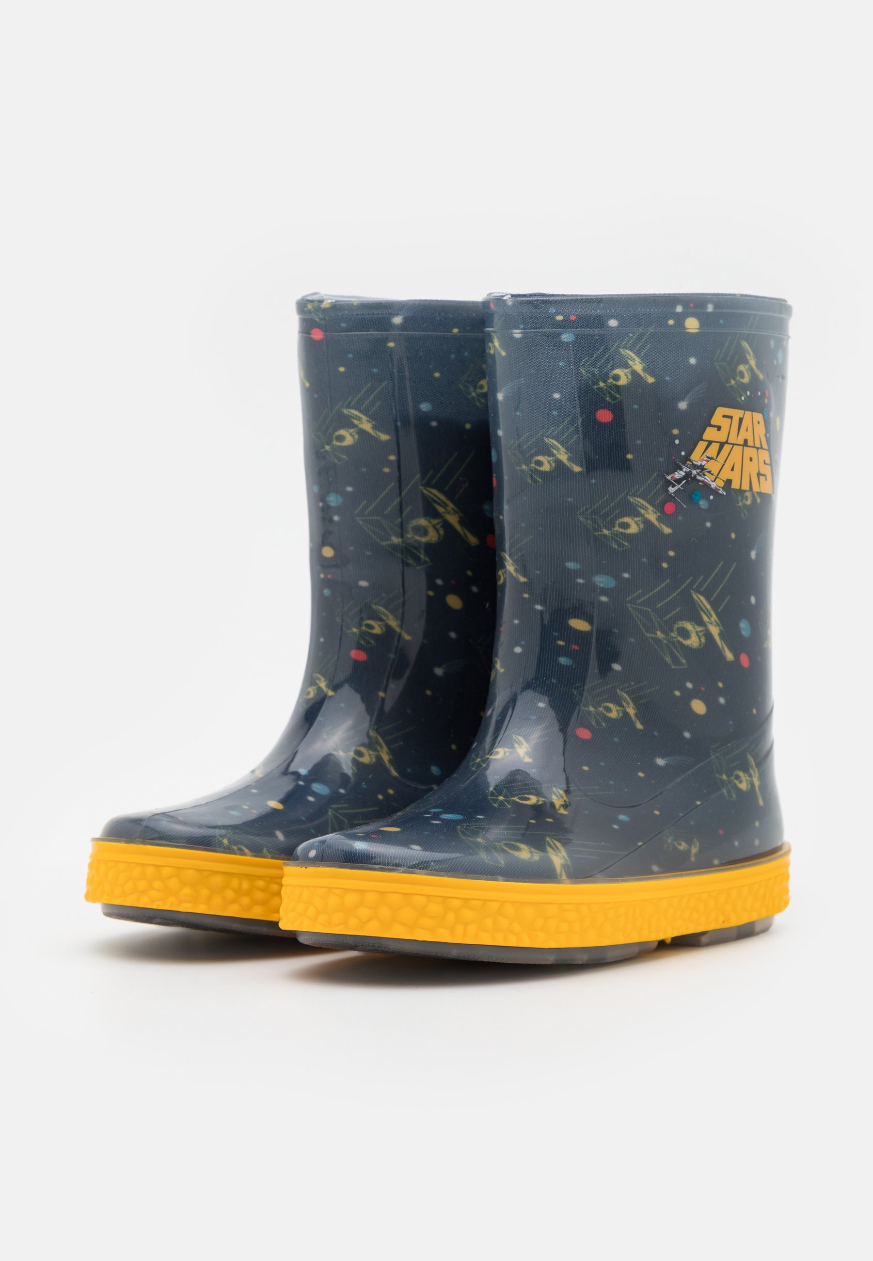 Friboo STAR WARS - WELLIES - Regenlaarzen - dark blue/yellow/donkerblauw -  Zalando.nl