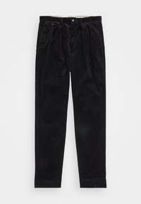 WHITMAN RELAXED FIT CORDUROY TROUSER - Παντελόνι - black
