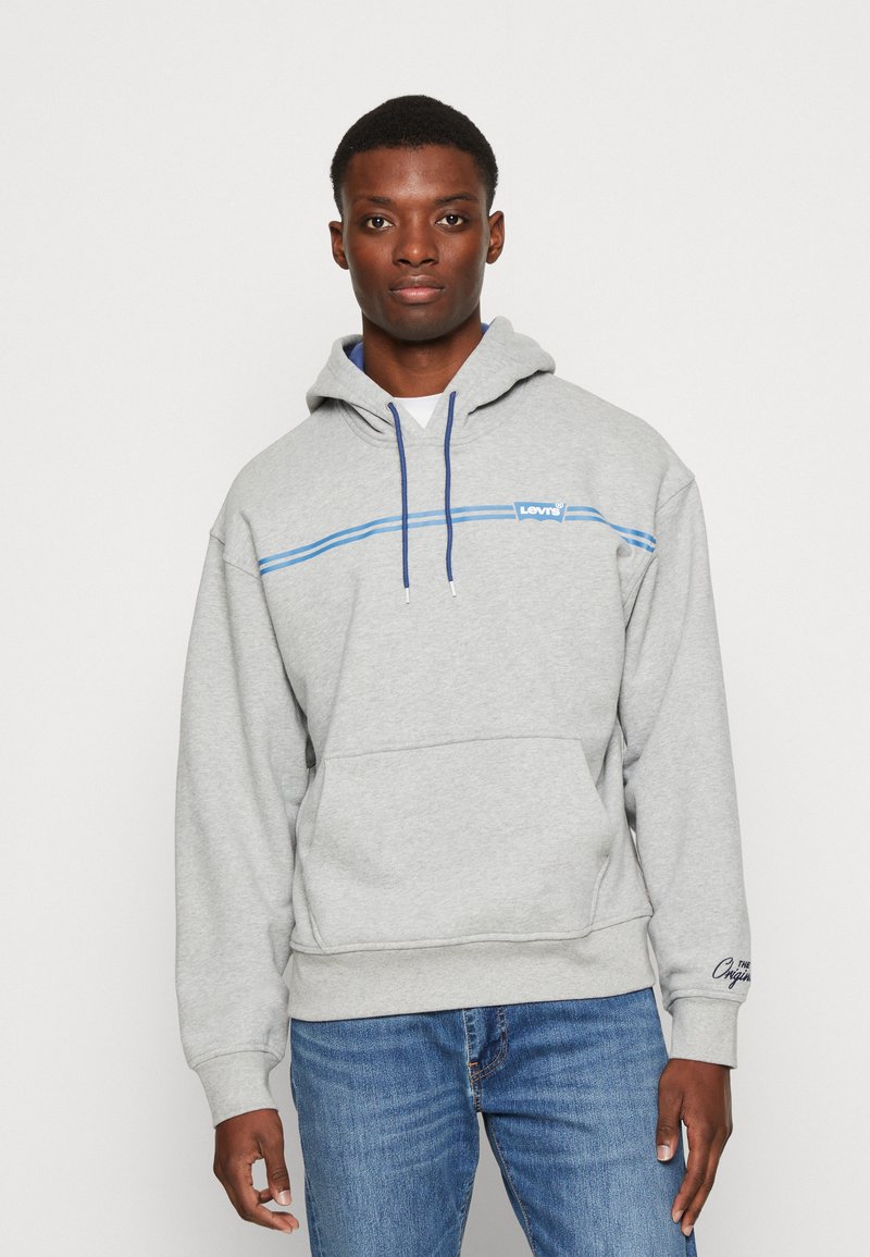 Sweat à Capuche L.L. Bean Homme - Gris, Taille XL - Graphique Outdoor - Occasion