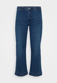VMCKAYLA - Široké nohavice - dark blue denim
