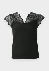 JDYKARMEN V NECK  - Top - black