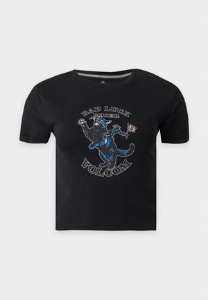 Volcom, EYESON TEE - Μπλουζάκι με στάμπα - black