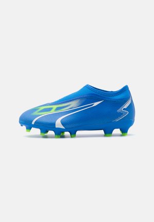 ULTRA MATCH LL FG/AG JR UNISEX  - Botines de fútbol para terreno firme - ultra blue/white/pro green