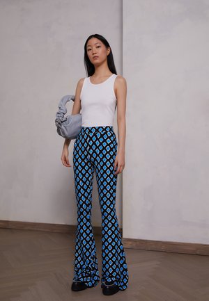 TERRA FLARED - Leggingsit - sky blue