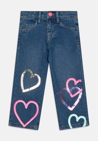 Billieblush TROUSERS - Jean droit - denim blue