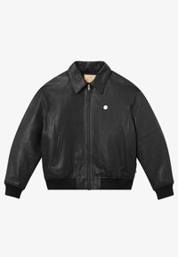 LOGO VARSITY - Skinnjakke - black