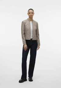 Vero Moda VMFAVODONA  - Giacca in similpelle - moon rock