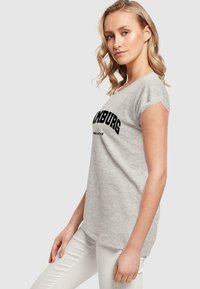 Merchcode HAMBURG WORDING  - Triko s potiskem - heather grey