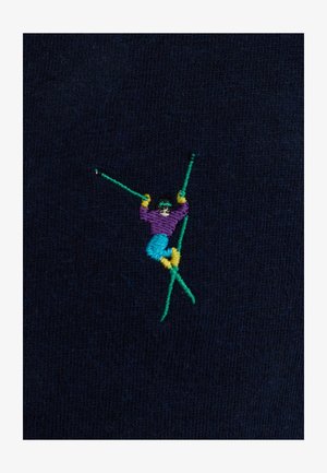 REVOLUTION APPLICATION - T-shirts basic - navy melange