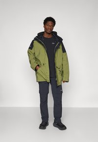 Berghaus CONCERT COLLECTION MERU MOUNTAIN UNISEX - Parka - dapple/jet black