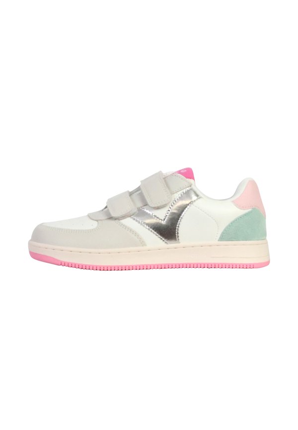 BASKET BASSE À SCRATCH – Lauflernschuh – rose