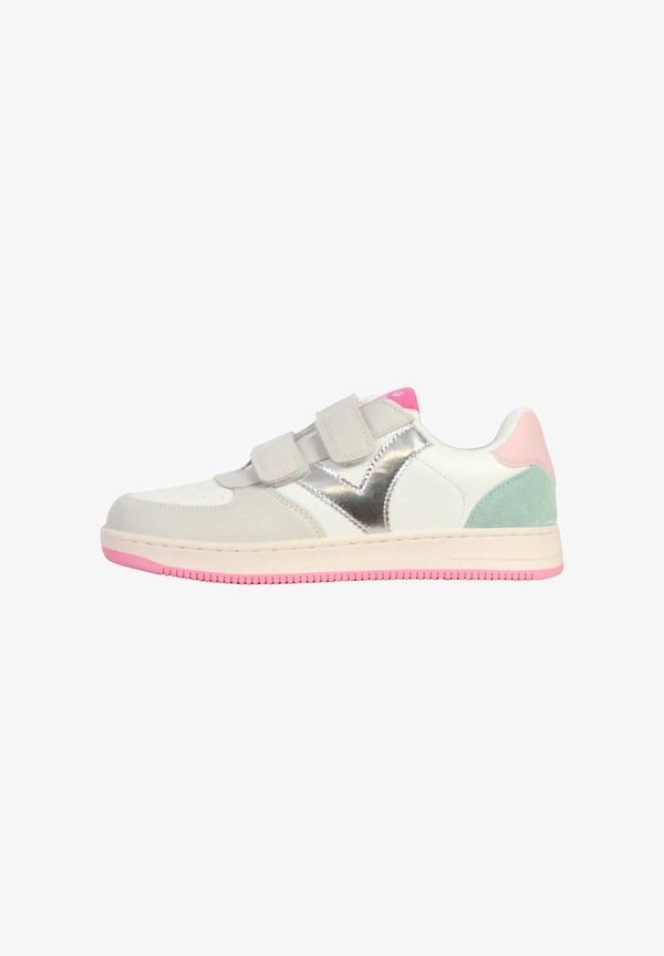 BASKET BASSE À SCRATCH – Lauflernschuh – rose