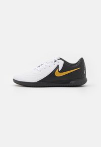 PHANTOM GX 2 ACADEMY - Football Boots Indoor - white/black/metallic gold coin