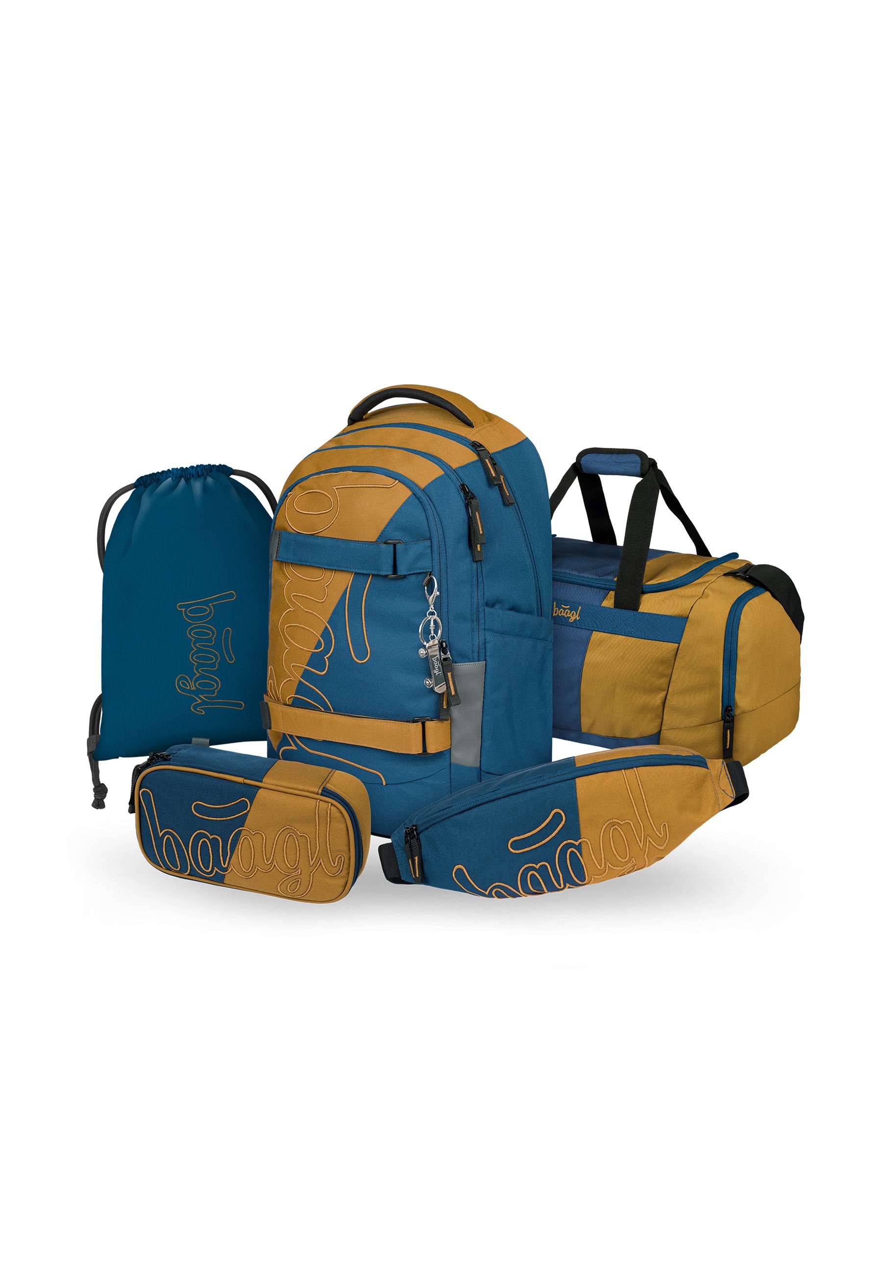Chaqlin Rucksack Für Jungen – 43,2 Cm (17 Zoll), Wolf-Print, Mit Lunchtasche