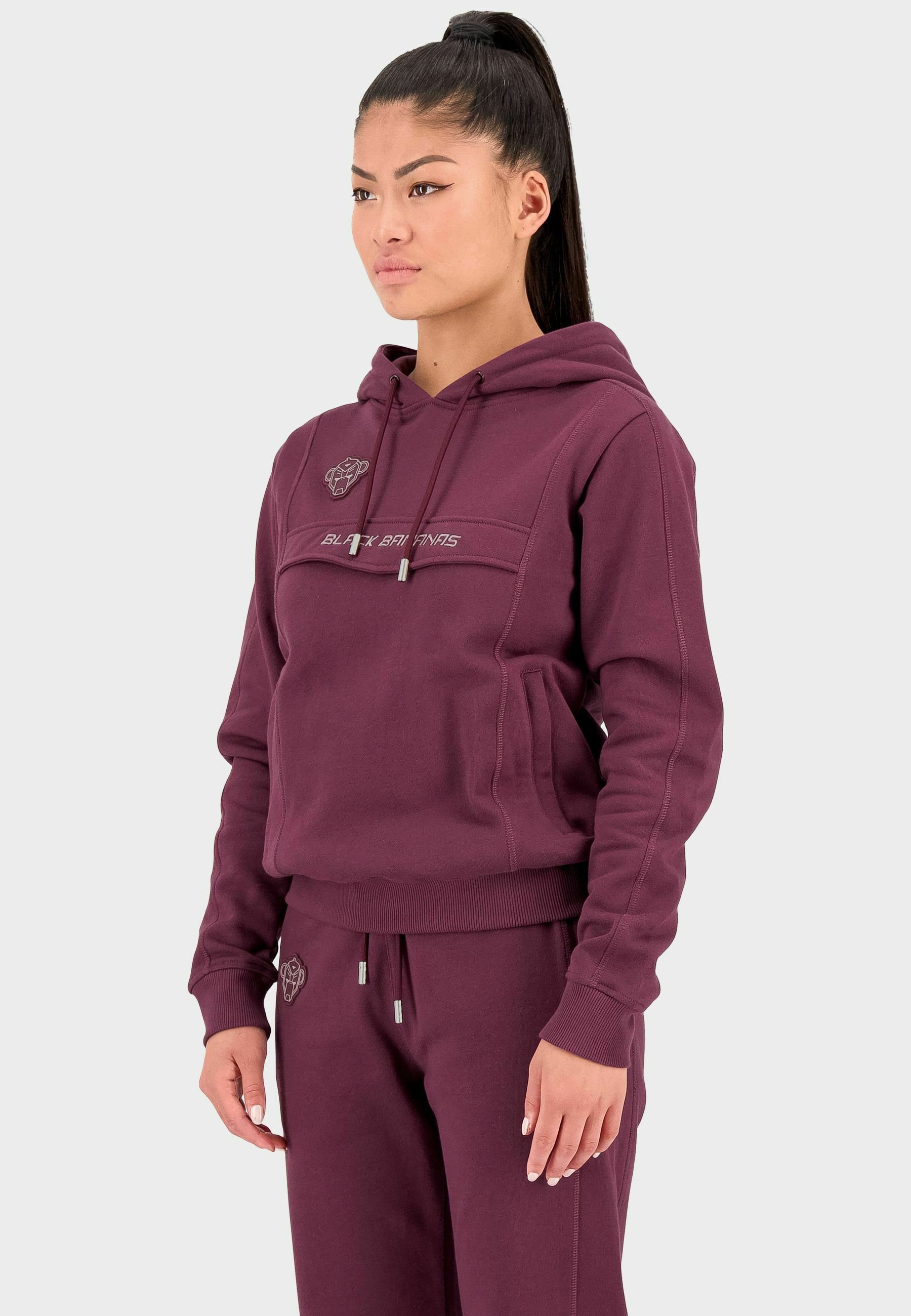 black bananas hoodie red