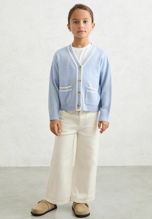 ELOISE TIPPED - Kardiganas - pale blue
