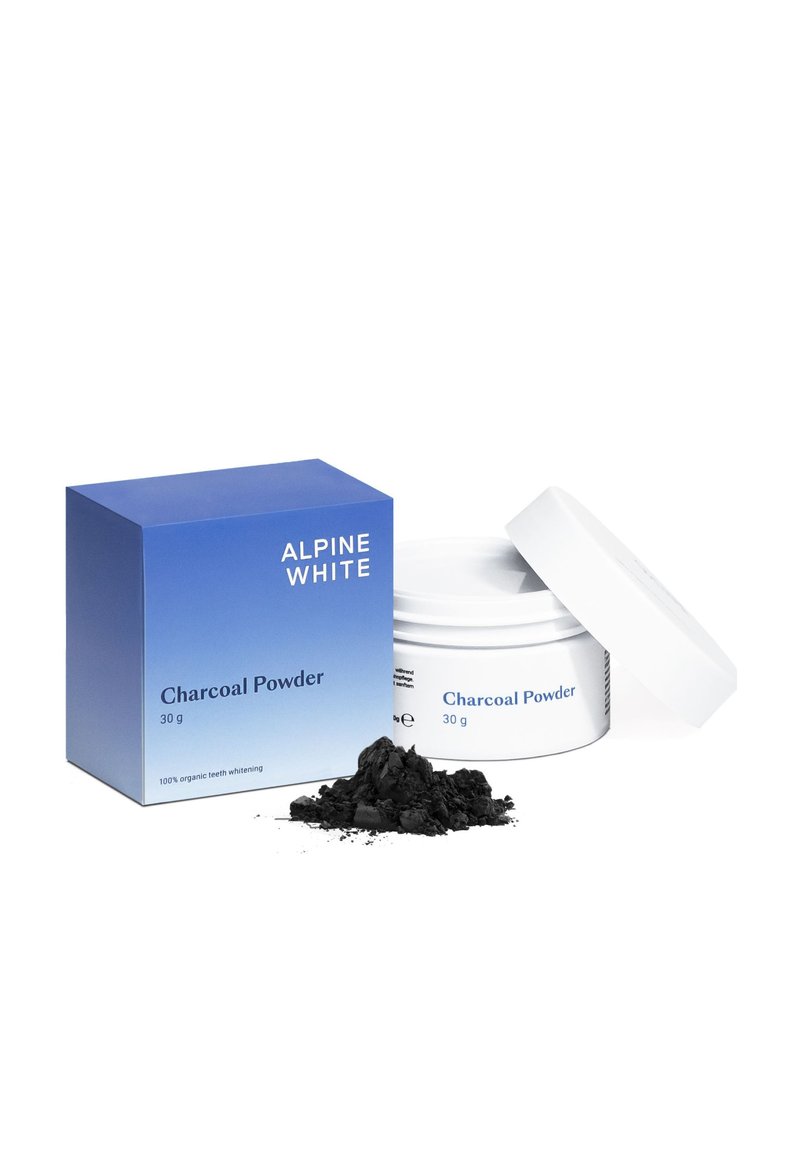 Alpine White - CHARCOAL POWDER - Munhygien, Förstora
