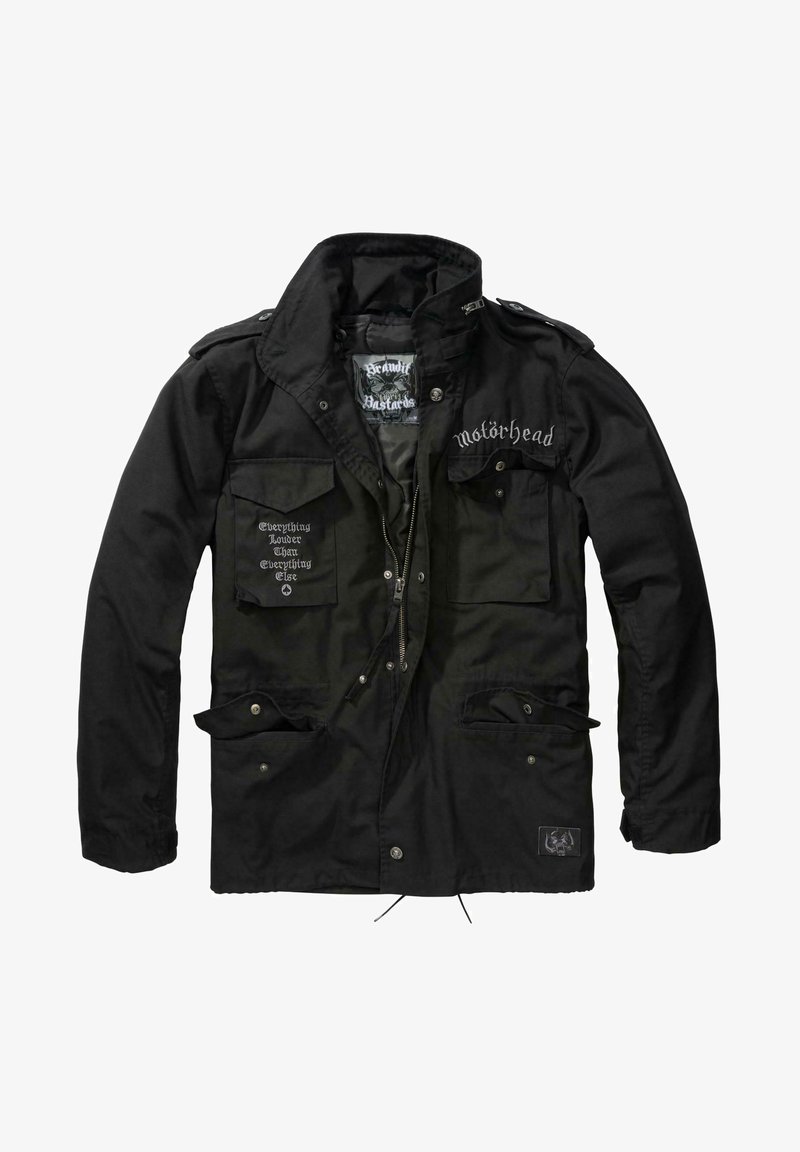 Brandit MOTÖRHEAD M65 - Lahka jakna - black