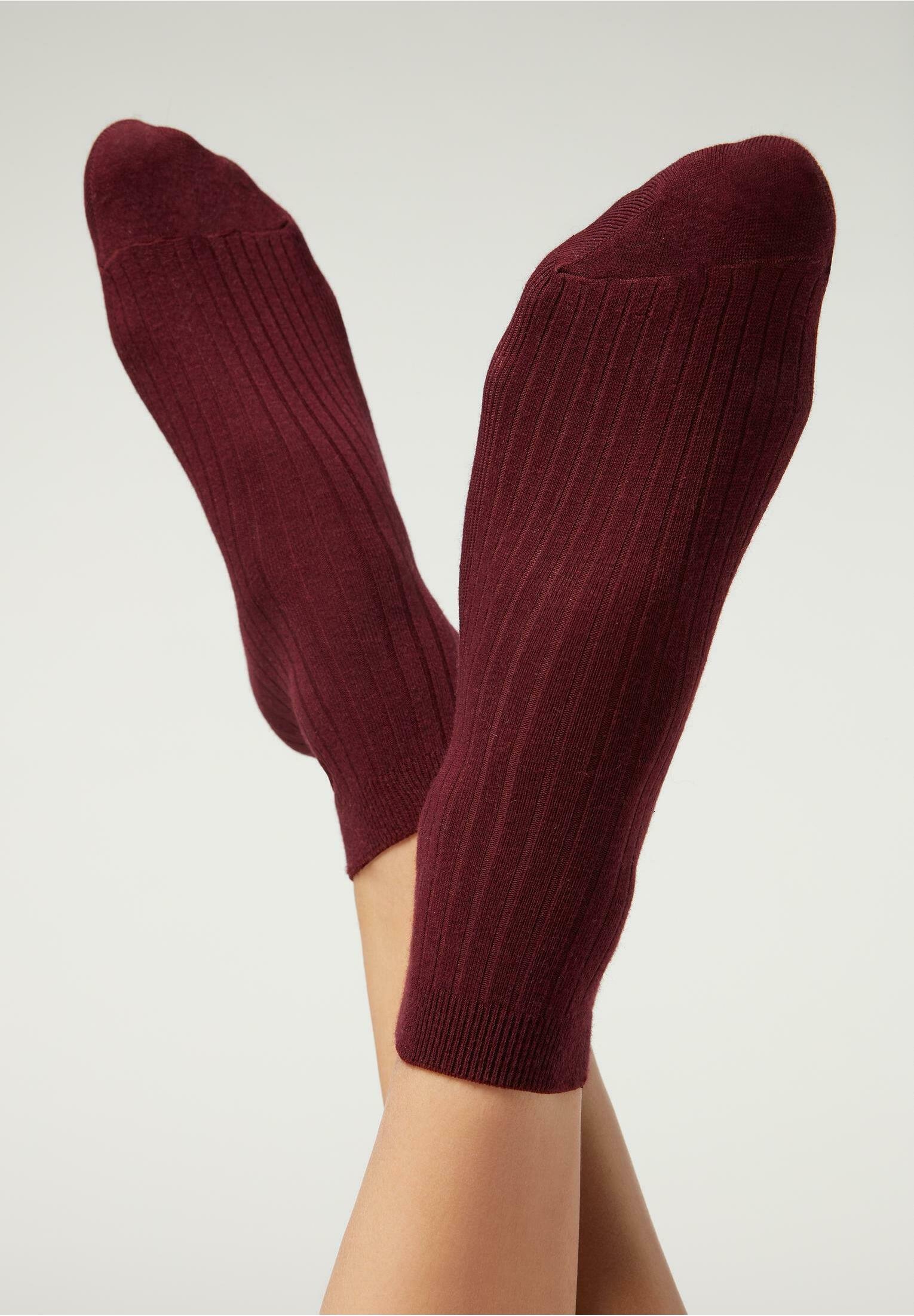 Calzedonia Calze - bordeaux - Zalando