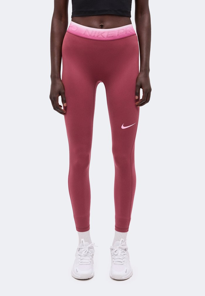 Nike 7/8 TIGHT - Leggings - pink smoke/pink rise